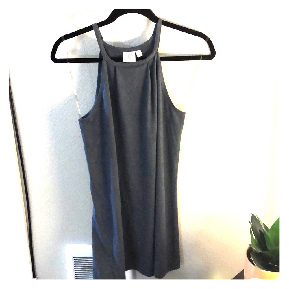 BP grey suede tank